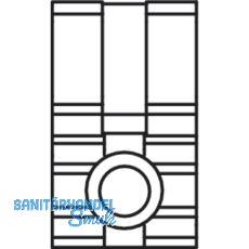 Stangenfhrung HAUTAU FL 190, Kunststoff