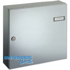 Tr-Durchwurfbriefkasten SERIE 17, 370 x 330 x 100 mm, Stahl RAL 9007