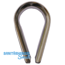 Drahtseilkauschen Seil  8 mm - Edelstahl A4