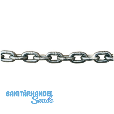 Rundstahlkette DIN 766  4 mm Bund= 50 Meter - Edelstahl A4