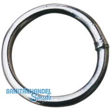 Geschweite Ringe 6,0 mm verzinkt