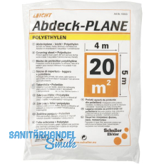 SCHULLER Abdeckplane leicht Strke 0,007 mm Gre 4 x 5 m