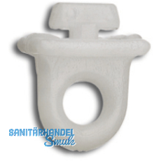 Alufa-Feststeller für Liftschleuse, Kunststoff weiß Alufa-Feststeller für Liftschleuse, Kunststoff weiß