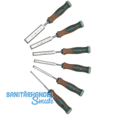 STUBAI Spezial-Stemmeisen-Satz mit Korkheft 6-teilig