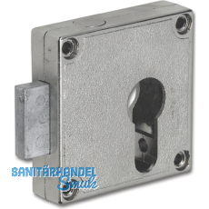 JuNie 7405 Zylinder-Kastenschloss Dornma 40 mm, Messing