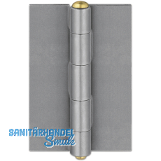 Anschweißscharnier für Stahlfenster, 60 x 55 x 2,5 mm, Stahl blank Anschweißscharnier für Stahlfenster, 60 x 55 x 2,5 mm, Stahl blank