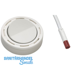 Auf- oder Einbauschalter 230 V, Kunststoff wei, Schalterwippe wei