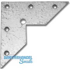 Aufhängeösen, 100 x 100 x 2 mm, Stahl verzinkt Aufhängeösen, 100 x 100 x 2 mm, Stahl verzinkt