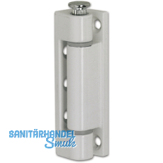 Aufschraubband 14 x 80 mm, Stahl kunststoffbeschichtet wei