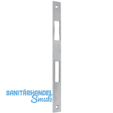 Schlieblech BKS B 9000 1046, 270 x 24 mm, Stulp flach eckig, Edelstahl