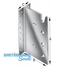 SIMPSON Balkentrger BT4 90-B feuerverzinkt mit Zulassung