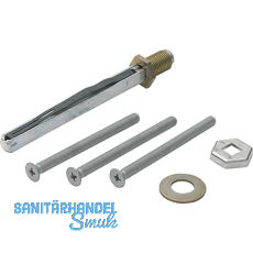 HOPPE Befestigungsset fr Profiltr - Schutzbeschlge, 92 - 97 mm