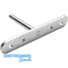 Befestigungsplatte Triade Mini, Bohrtiefe 60 mm, Zinkdruckguss