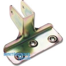 Bettsockelwinkel, fr Holzstrke 19 mm, Stahl gelb verzinkt