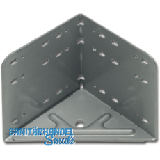 Bettwinkel STANDARD, 115 x 133 x 115 mm, Stahl silbergrau