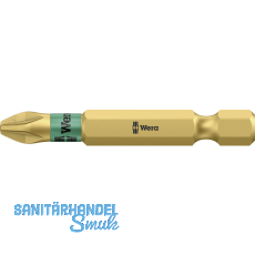 WERA Diamant-Bit-Einsatz 855/4BDC lang 1/4\"sechskant PZ 2/50 mm Pozidriv