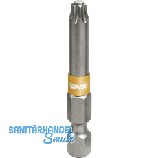 SPAX Bit-Einsatz T-Star 1/4\"sechskant TX 20/50 mm Zapfenfhrung, Inhalt 5 Stck