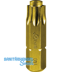 SPAX Bit-Einsatz T-Star 1/4\"sechskant TX 10/25 mm Zapfenfhrung, Inhalt 5 Stck