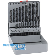 MAYKESTAG Bohrer-Kassette DIN338RN HSS-S Bohrer  1.0-13.0 mm 25-teilig