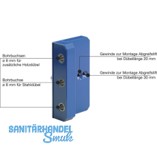 HETTICH ACCURA Bohrlehre BlueJig Dbel, 9079402
