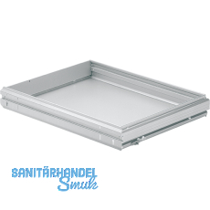 HETTICH SYSTEMA TOP 2000 Breitwandschubladen, KB 600 mm, Alu-Finish