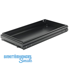 HETTICH SYSTEMA TOP 2000 Breitwandschubladen, KB 900 mm, Stahl schwarz