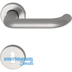 SCH - LINE Dr�ckergt. SCH U - Form - auf Ros. BB, TS38 - 43, silber eloxiert