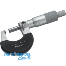 MITUTOYO Bgelmessschraube mit Einstellma DIN 863/1 Messbereich 25-50 mm