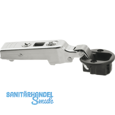 BLUM CLIP top Glastrscharnier 94, gerade, mit Feder, Schrauben