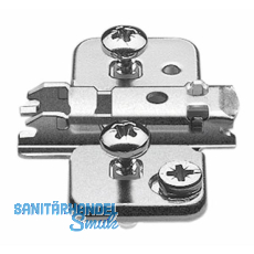 BLUM CLIP Kreuzmontageplatte, EXPANDO fr Zwillingsanschlag,Exzenter, D: 0 mm