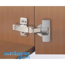 BLUM CLIP top 120 Scharnier, gerade, ohne Feder, Schrauben