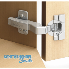 BLUM CLIP top BLUMOTION Winkelscharnier 45, aufschlagend,Feder, II,Schrauben