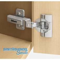 BLUM CLIP top BLUMOTION Winkelscharnier 20, aufschlagend, II, Schrauben