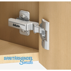 BLUM CLIP top BLUMOTION Winkelscharnier -45, max.aufschlagend,III,Schrauben