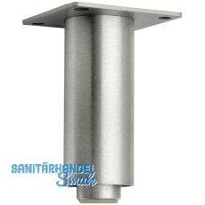 Dekorfu Fu  40 mm, Lnge 190 mm, Aluminium gebrstet