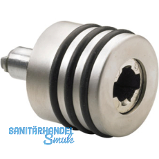 HETTICH PRESTIGE 2000 Zyl.-Drehgriff Typ 471 N, links, 33, matt