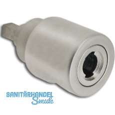 HEKNA ERGO-LINE SYSTEM 30 Zylinder Drehknopf Metall rechts, Zamak matt