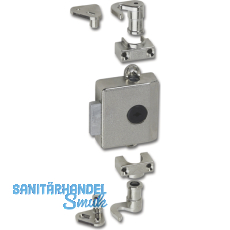 JuNie ASS 7781 Zylinder-Drehstangenschloss Dornma 40 mm, Zamak