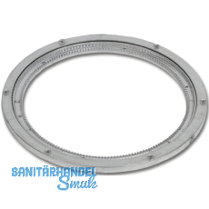 Drehteller Superciak 1 Auen  328 mm, Hhe 15 mm, Metall silberfarbig