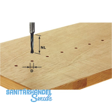 STERN Dbelbohrer HM Lnge 80 mm Bohrer  6 mm