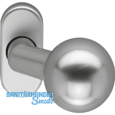 ECO Türknopf K 160, FS, - auf Ros. Alu silber elox. ECO Türknopf K 160, FS, - auf Ros. Alu silber elox.