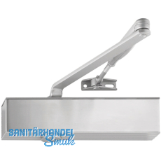 Trschlieer TS 20, EN 2/3/5 mit Gestnge mit Feststellung, silber RAL 9006