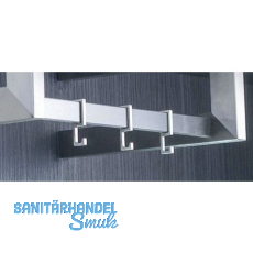 Edelstahlrohr Nano Lnge 600 mm, 25 x 10 mm, Edelstahl gebrstet