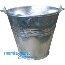 Eimer verzinkt konisch  33/32 cm mit Tragebgel Inhalt 14 Liter