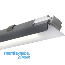 Einbauleuchte Miska Sensor 3,2 Watt, neutralwei L 372mm alu