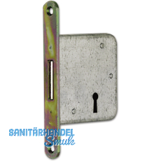 Einstemm-Riegelschloss 61005 tosisch, DM 50 mm, links, Stahl gelb passiviert