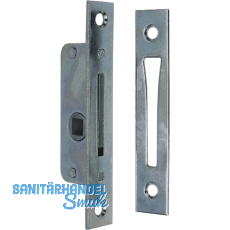 Einstemmzunge mit Schlieblech, DM 13 mm, eckig, Stahl verzinkt