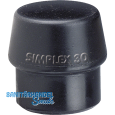 Schonhammer-Einsatz Kopfdurchmesser 50 mm Gummi schwarz Schonhammer-Einsatz Kopfdurchmesser 50 mm Gummi schwarz