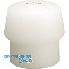Schonhammer-Einsatz Kopfdurchmesser 60 mm Nylon weiß Schonhammer-Einsatz Kopfdurchmesser 60 mm Nylon weiß