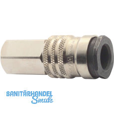 Euro Druckluft Kupplung aus Messing mit Innengewinde 1/2\"